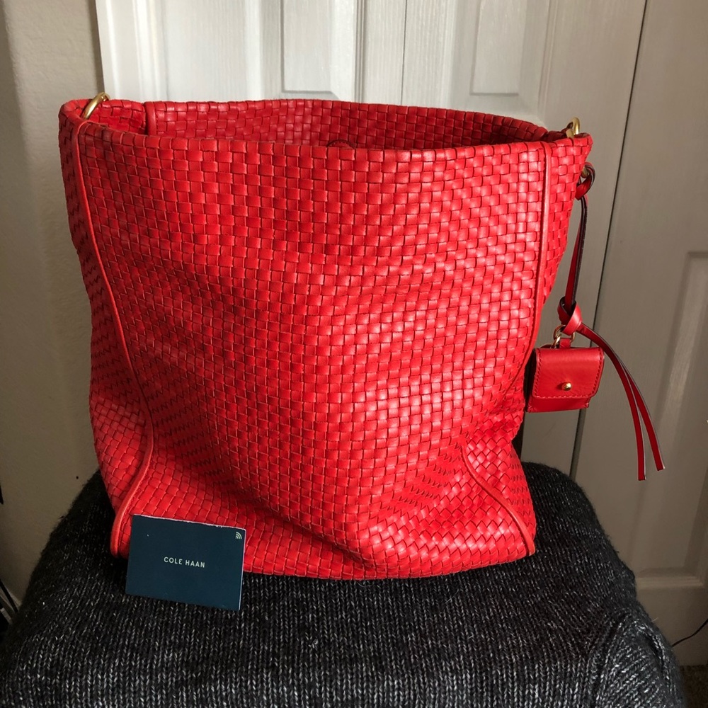 Cole Hann
Woven Collection Zoe Bucket